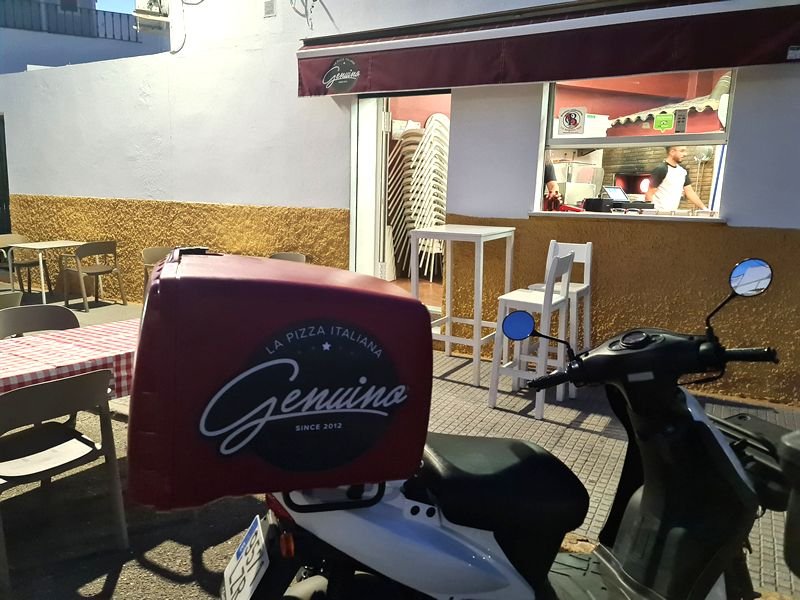 Pizza Genuino. Detapasconchencho